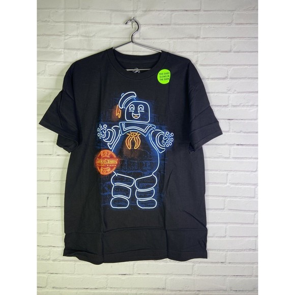 Krispy Kreme Ghostbusters Stay Puft GLOW in the Dark Limited Edition T-Shirt L - Picture 1 of 8